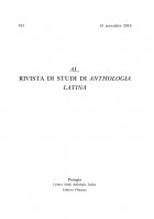 VII AL. RIVISTA STUDI DI ANTHOLOGIA LATINA